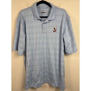 Putterboy Performance Pinehurst No 2 1907 Blue Golf Polo Shirt Size XL